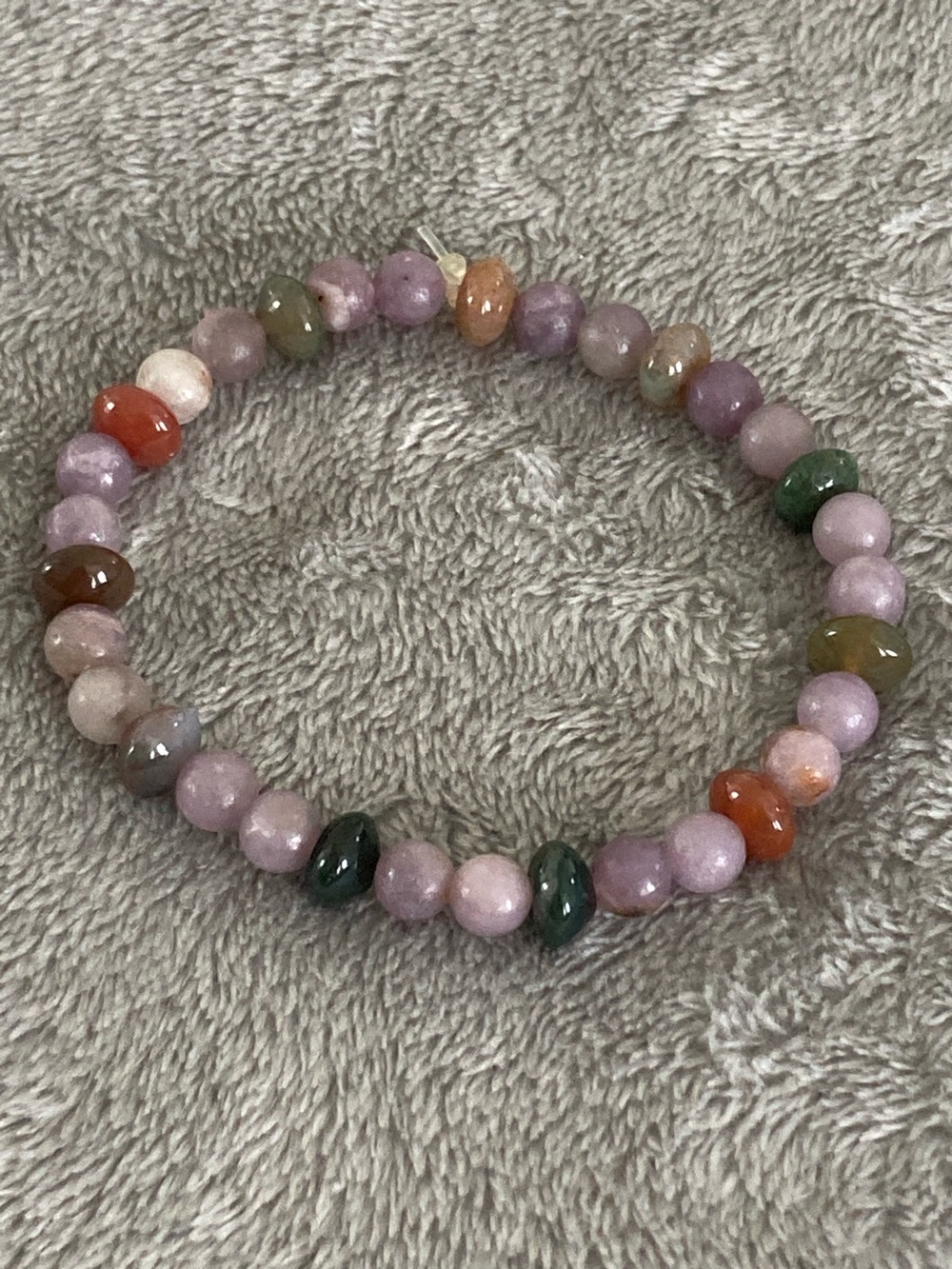 Purple  bead bracelet